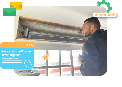 Réparation volet roulant Paris